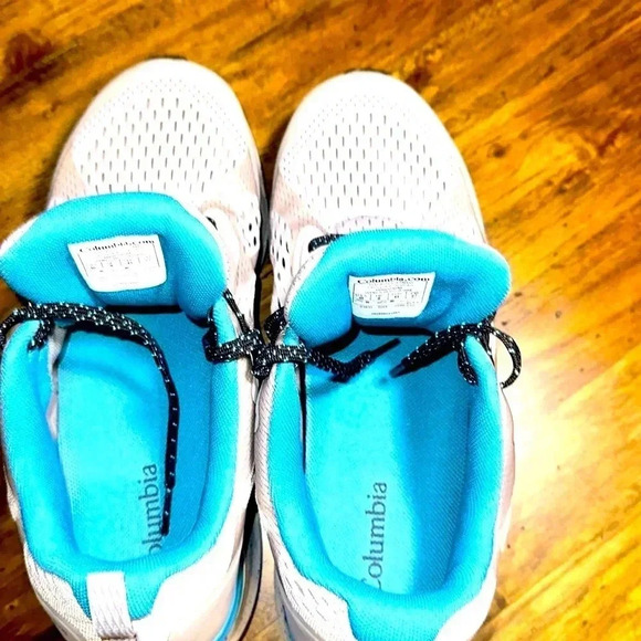 Columbia Women’s Gray Blue Vitesee Sneakers Shoes 0076–088 Size 10 <<<SALE>>> - Picture 9 of 14